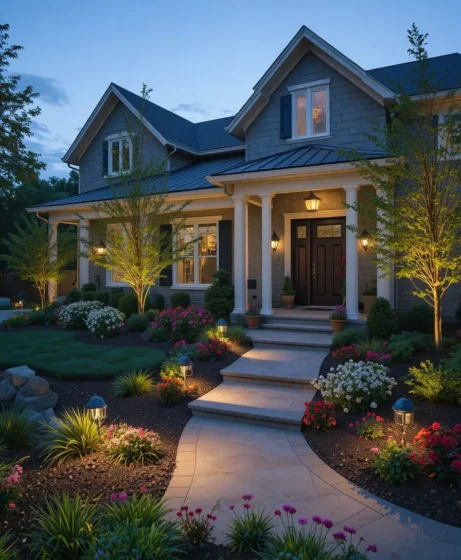 Incorporate Landscape Lighting