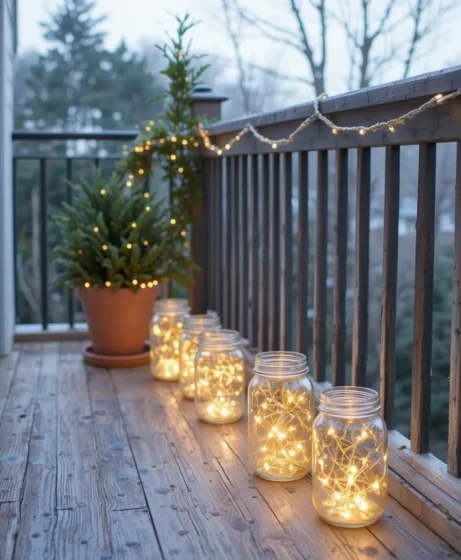 LED Mason Jar Lanterns