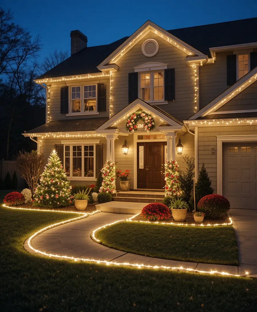 18 Christmas House Lights Ideas to Make Your Home Shine Bright