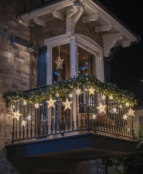 LED Star or Snowflake Lights