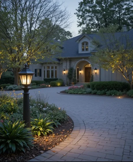 Lantern Post Lights for Classic Charm