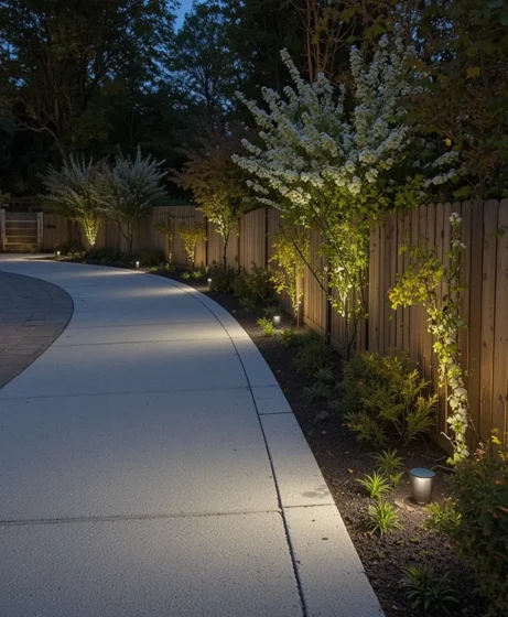 Low-Profile Deck Lights on Borders