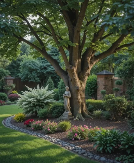 Place Garden Statues or Sculptures