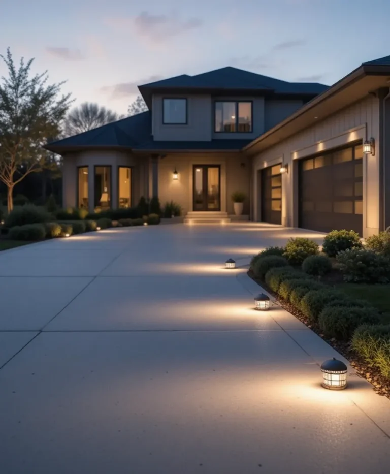 Recessed Driveway Lights for a Sleek Finish