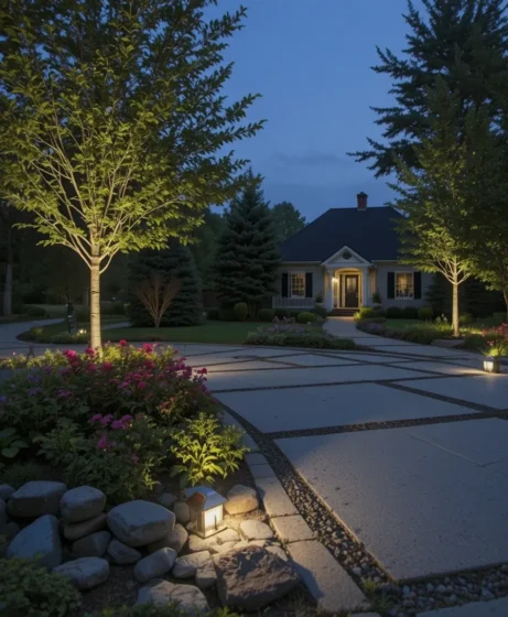 Solar-Powered Drive-Over Lights