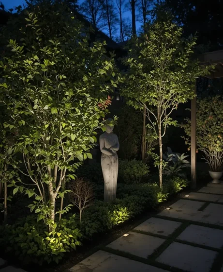 Spotlights for Plants and Trees