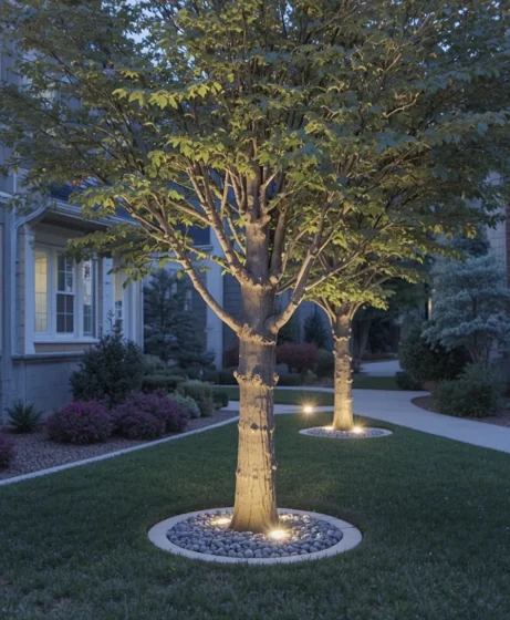 Tree Base Ground Lighting