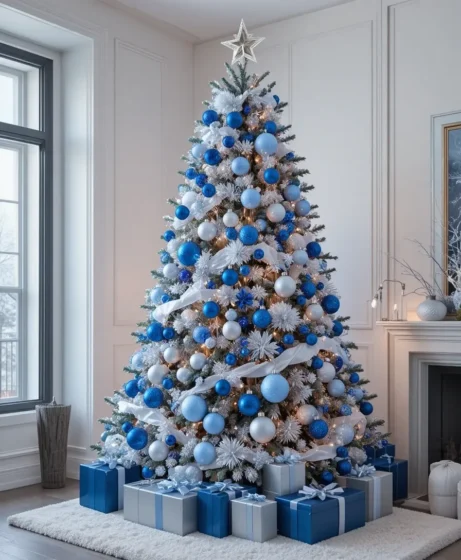 Blue and Silver Serenity