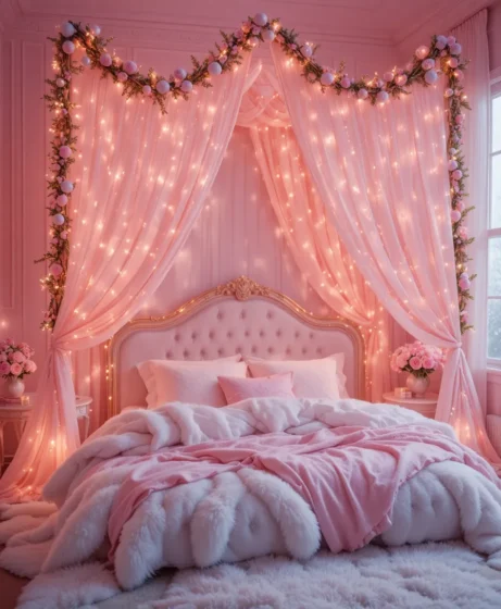 Fairy Light Canopy Glow