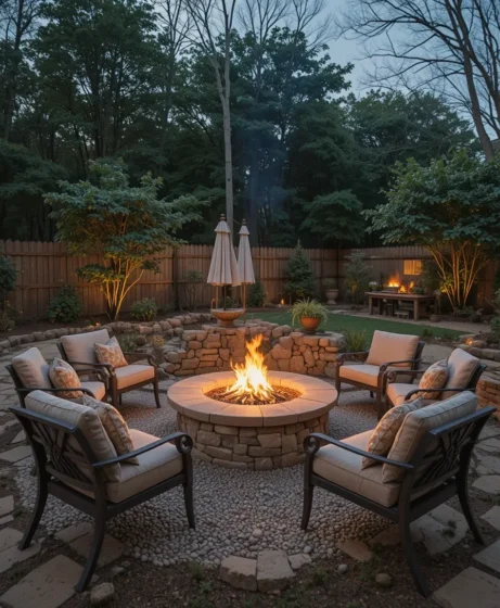 Fire Pit Area