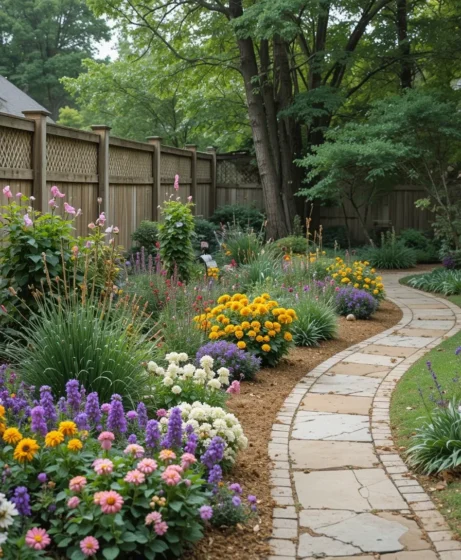 Flower Garden Borders