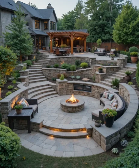 Multi-Level Patio