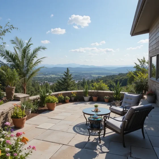 Patio with Panoramic View