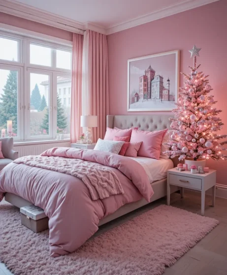 Pink and Silver Modern Touch