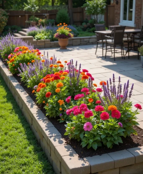 Raised Flower Beds