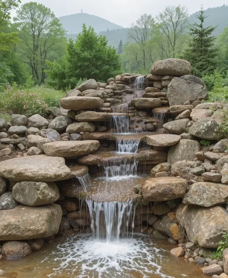 River Rock Water Features
