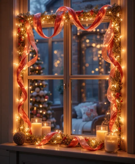 Silky Ribbon Light Frame