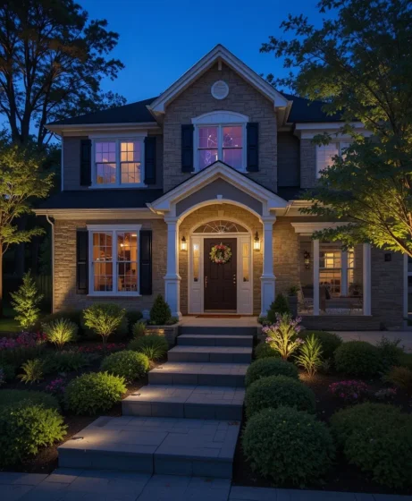 Smart Front Yard Lighting