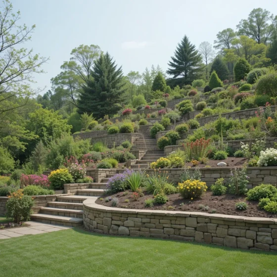 Terraced Garden Levels