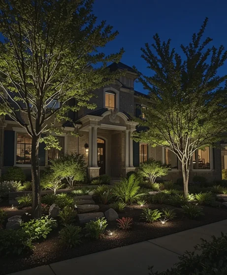 Uplighting for Trees and Plants