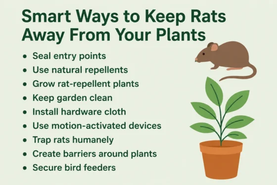save plants from rats