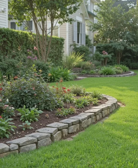 Landscape Edging Stone Ideas