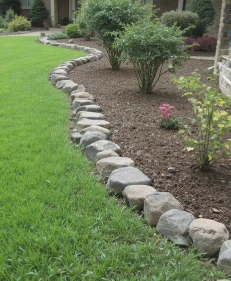 Landscape Edging Stone Ideas