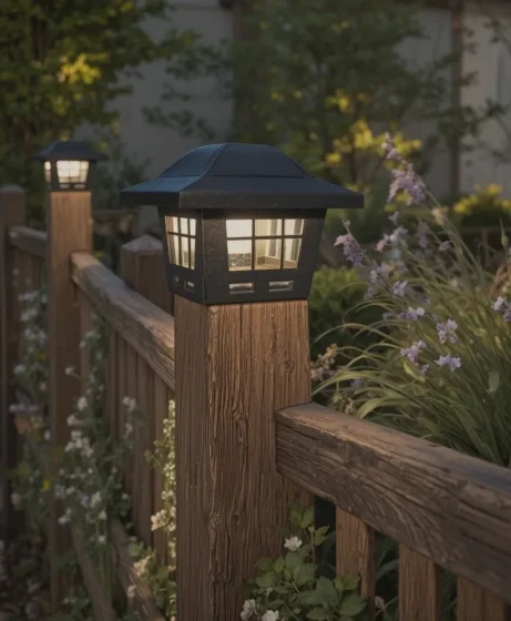 Fence Lighting Ideas