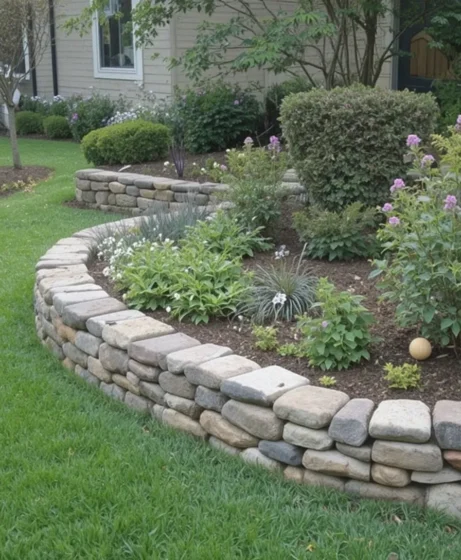 Landscape Edging Stone Ideas