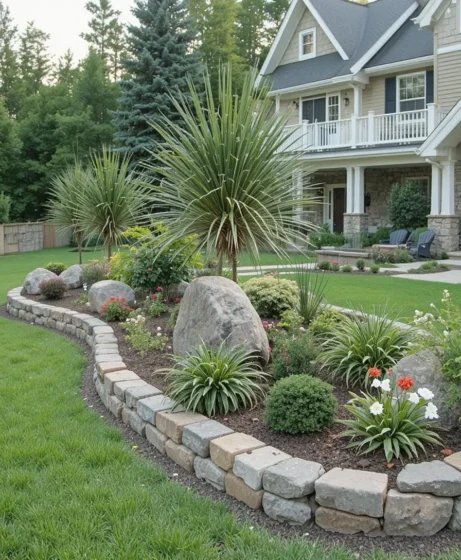 Large Boulders for Statement Borders