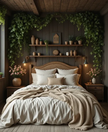 Cottagecore Vine Bedroom