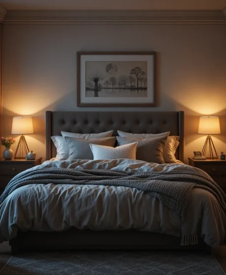 Cozy Bedroom Lighting