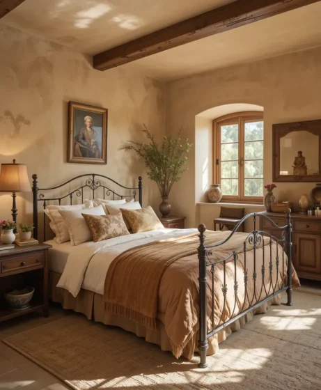 Cozy Guest Tuscan Bedroom