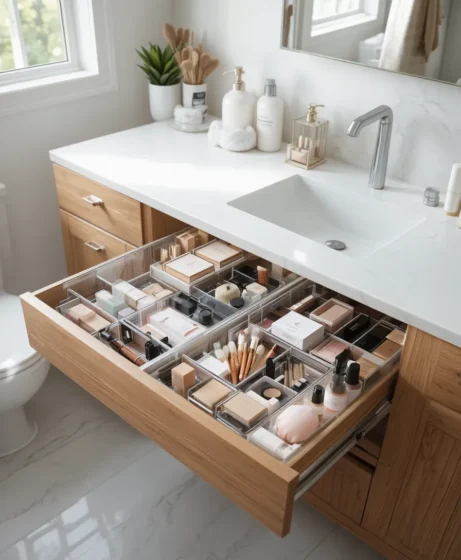 Drawer Organizers for Cosmetics