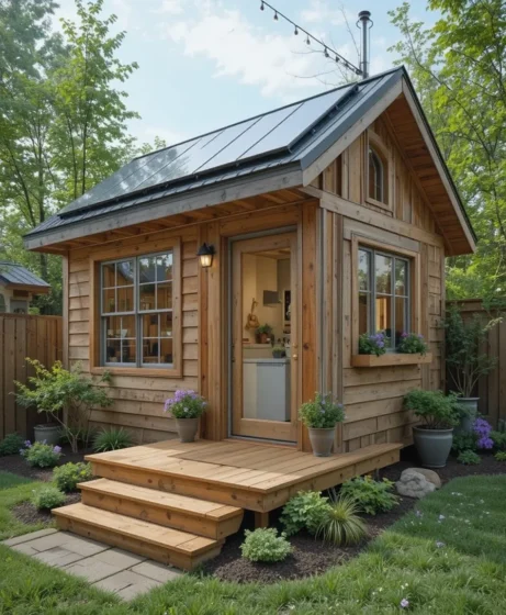 Eco-Friendly Tiny Guest House