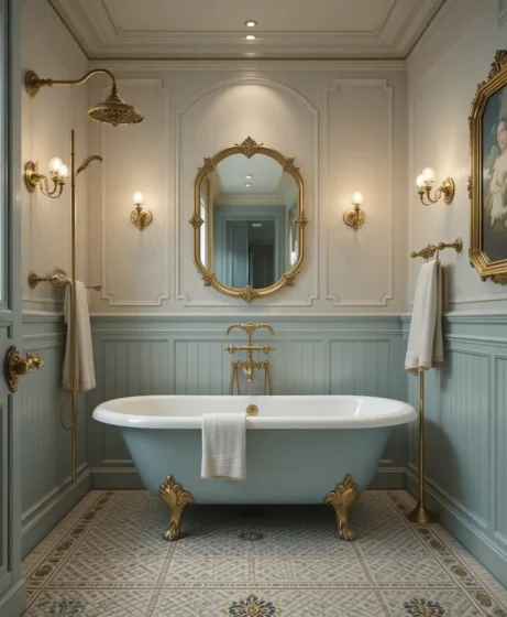 Elegant Brass Fixtures