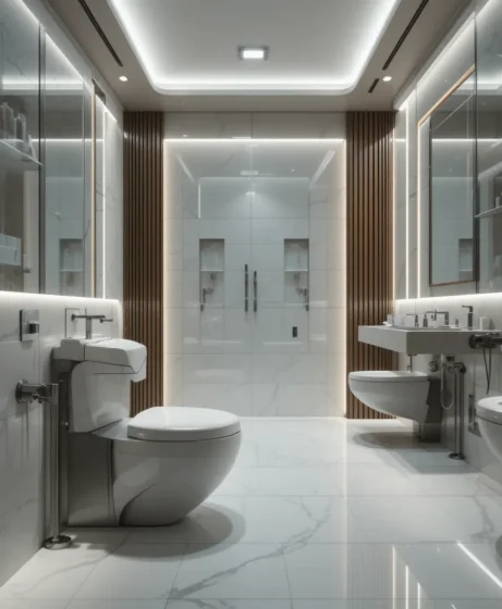Futuristic Japanese Bathroom Fixtures