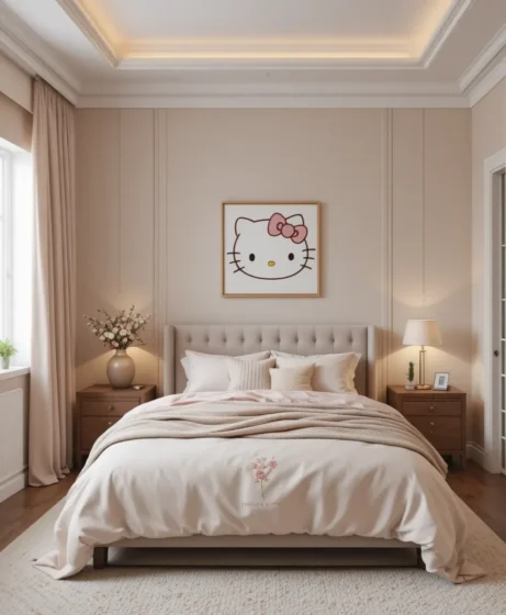 Hello Kitty Bedroom for Adults