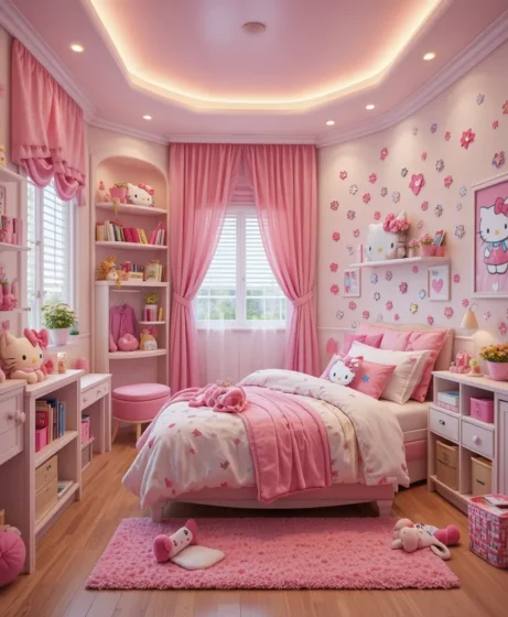Hello Kitty Bedroom for Kids