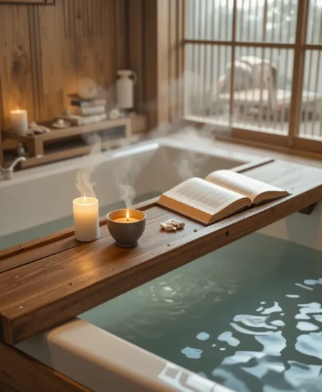 Japanese Bath Tray