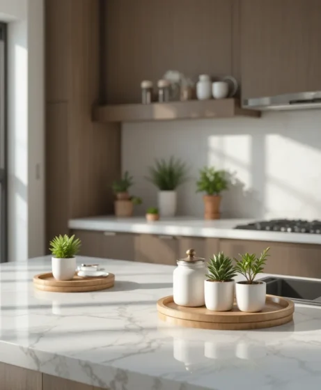 Modern Kitchen Counter Styling