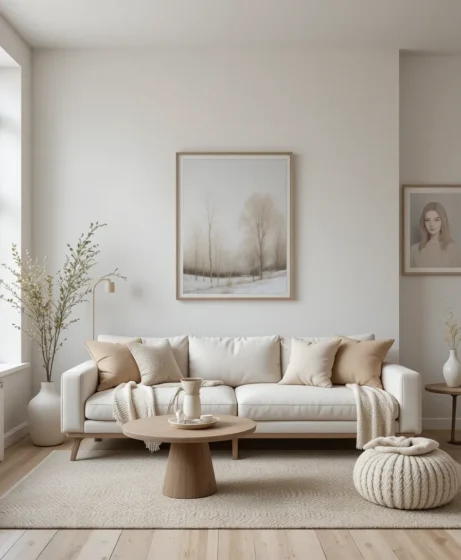 Modern Minimal January Decor