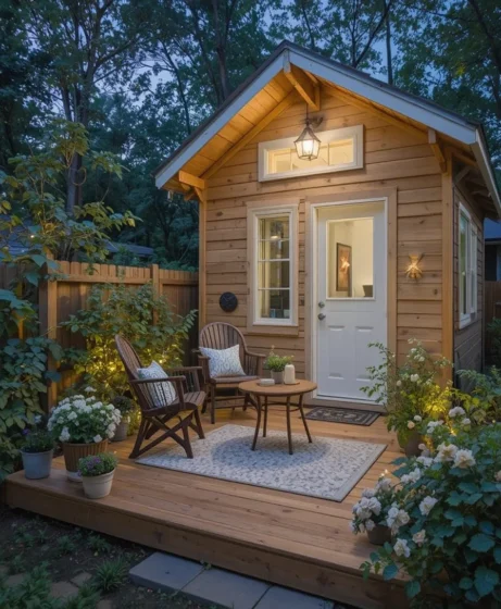 Tiny House with Outdoor Deck