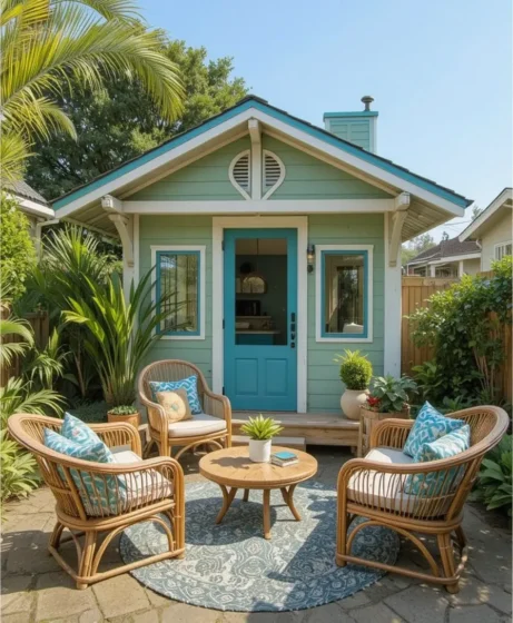 Tropical Backyard Guest House