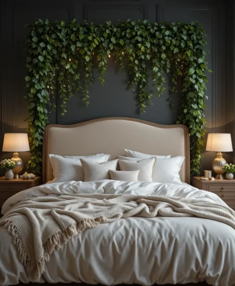 Vines Around the Headboard