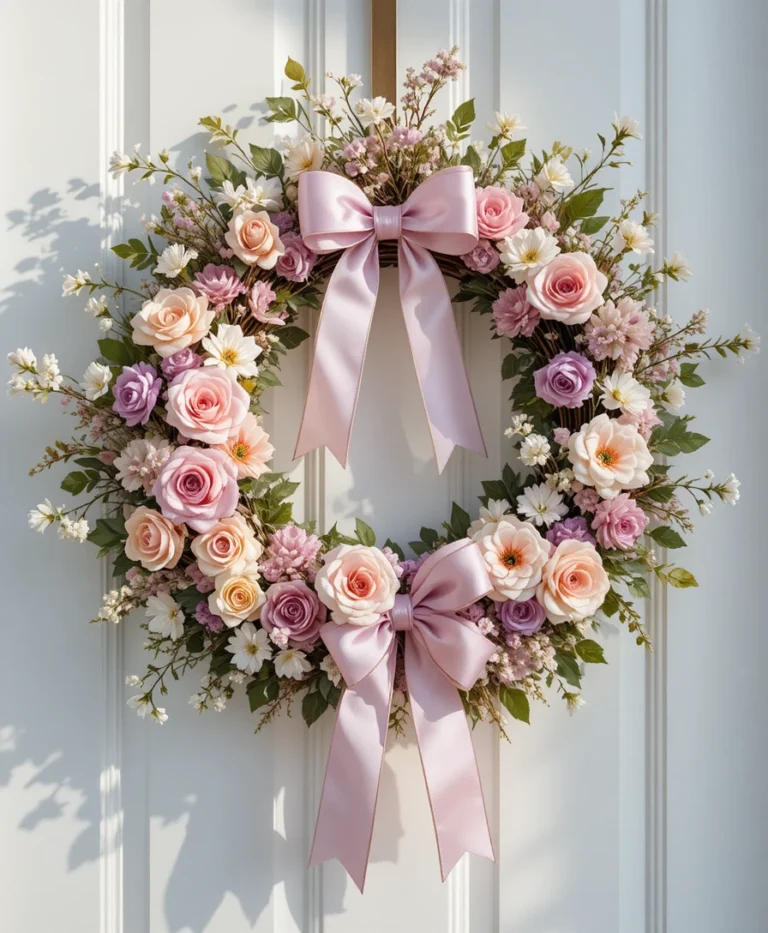 22 Spring Front Door Decor Ideas That Instantly Boost Curb Appeal