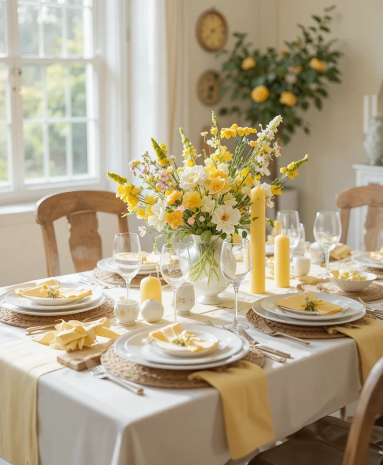 26 Spring Table Décor Ideas That Make Every Meal Feel Fresh