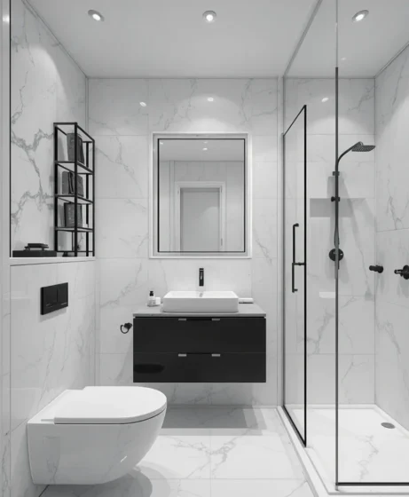 Minimalist Black and White Design