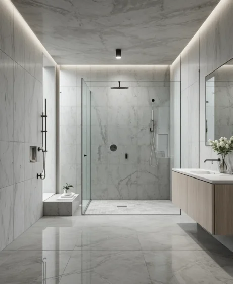 Open Wet Room Concept