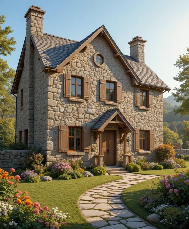 Stone House Exterior